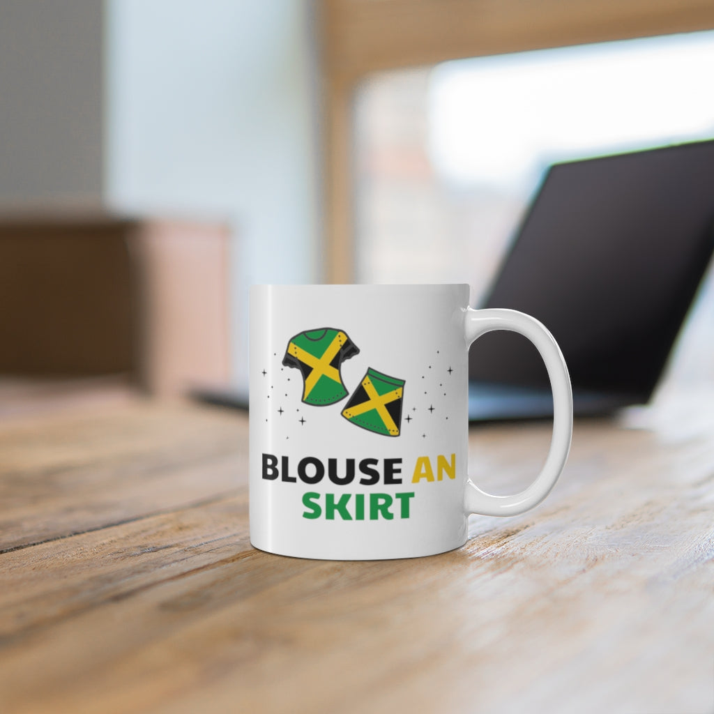 "Blouse & Skirt" Ceramic Mug 11oz