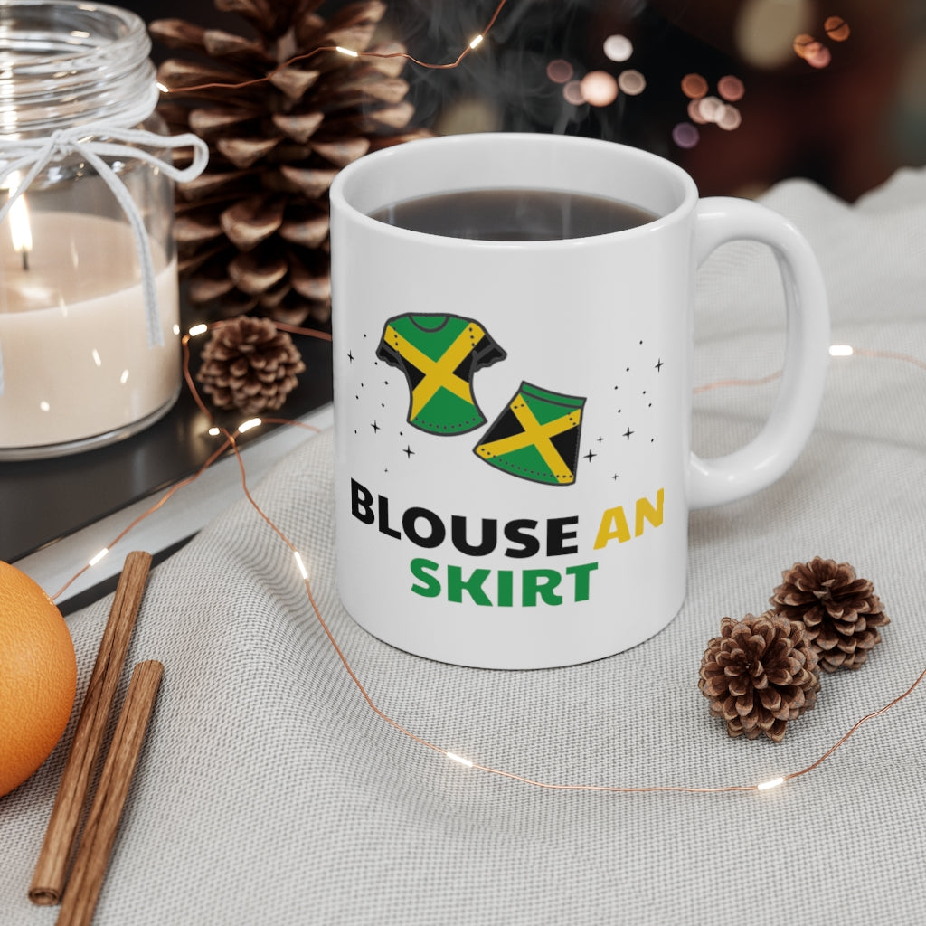 "Blouse & Skirt" Ceramic Mug 11oz