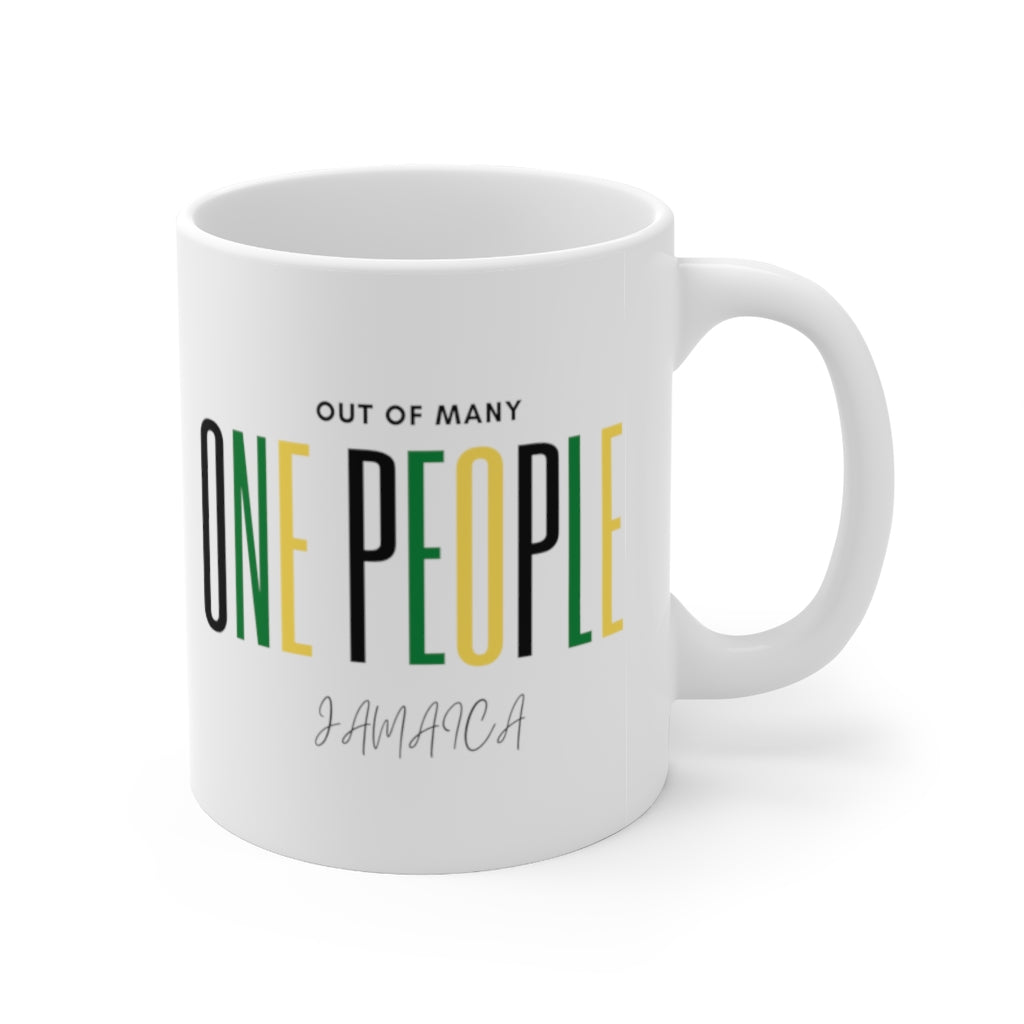 "Out of Many One People" Ceramic Mug 11oz
