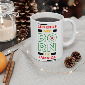 "Legends Are Born In Jamaica" - Ceramic Mug 11oz