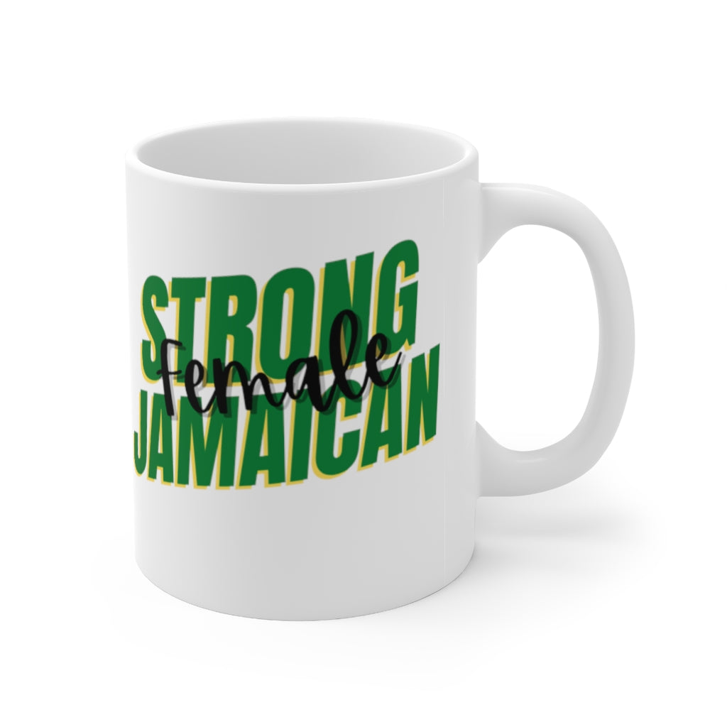 "Strong Jamaican Female" - Ceramic Mug 11oz