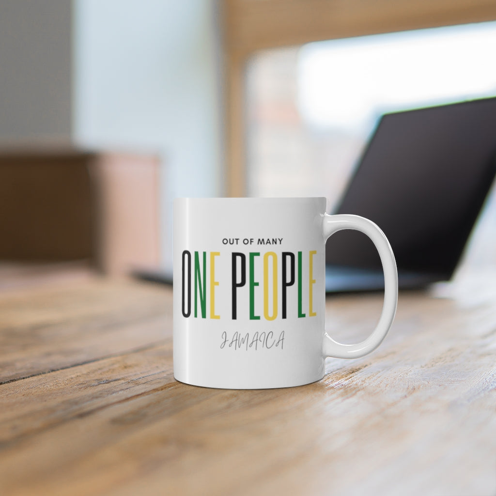 "Out of Many One People" Ceramic Mug 11oz