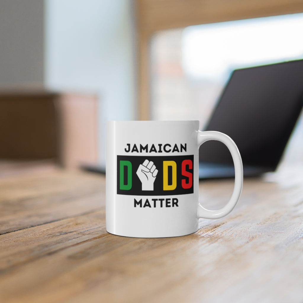 "Jamaican Dads Matter" - Ceramic Mug 11oz