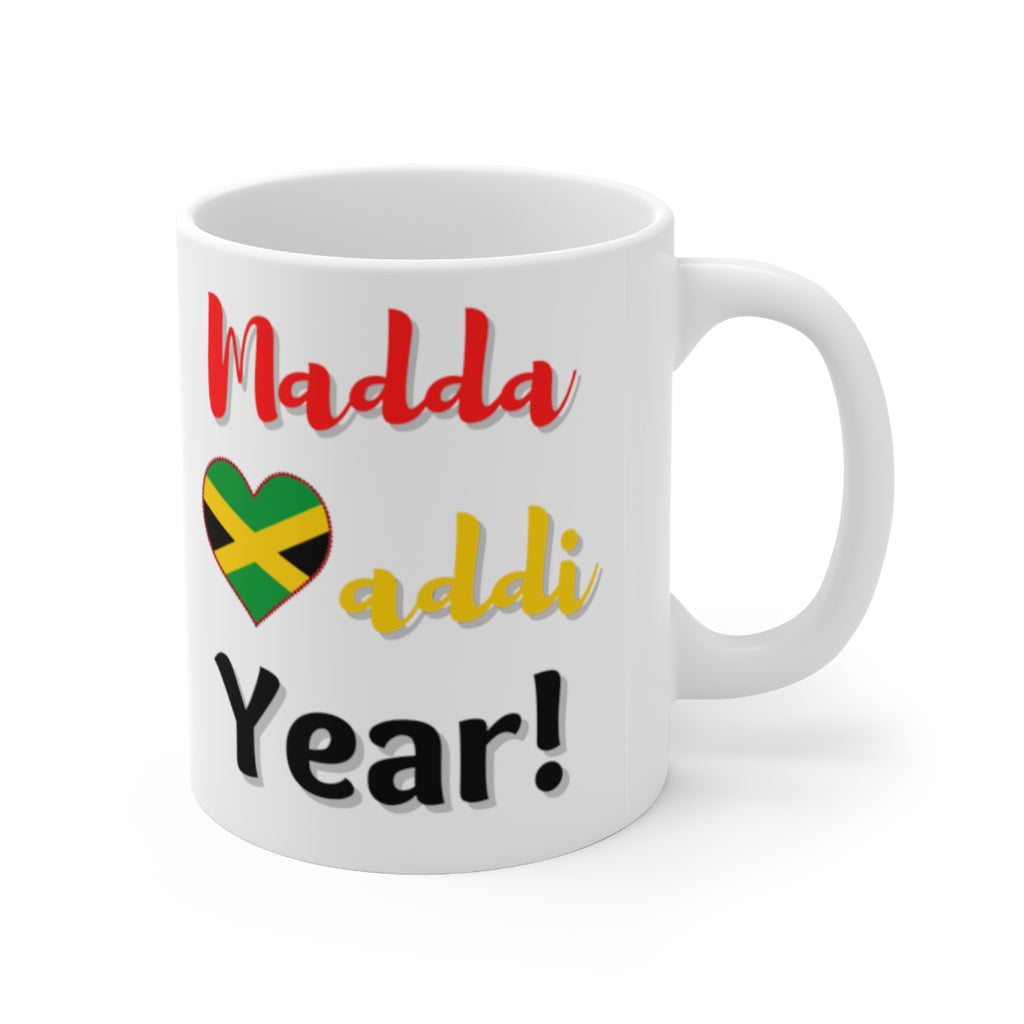 "Madda Addi Year!" Ceramic Mug 11oz